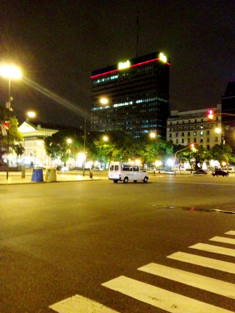 The massive Avenida de Julio 9 - the widest avenue in the world